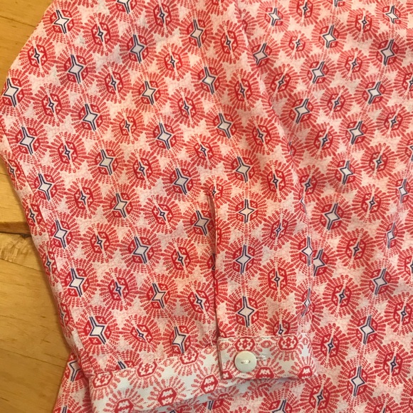 Pink Patterned Women's Top - Picture 3 of 7